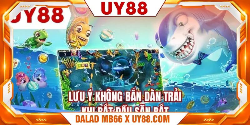 Lưu ý không bắn dàn trải khi bắt đầu săn bắt